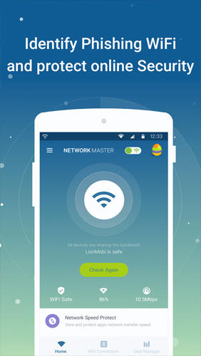 Network Master: Speed Test screenshot.