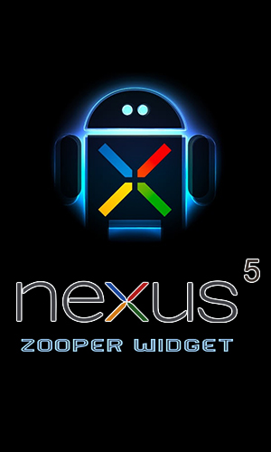 Nexus 5 zooper widget screenshot.