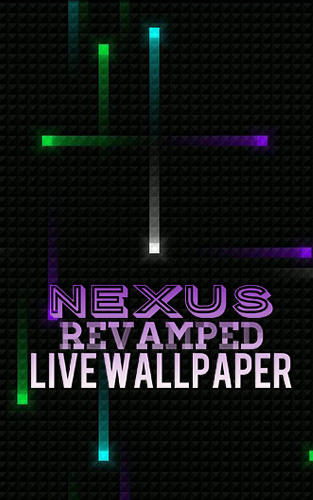 Nexus revamped live wallpaper screenshot.