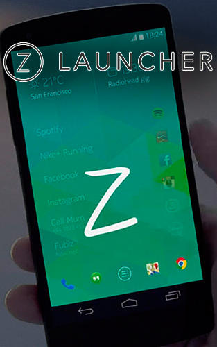 Z launcher screenshot.