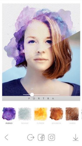 PORTRA – Stunning art filter screenshot.