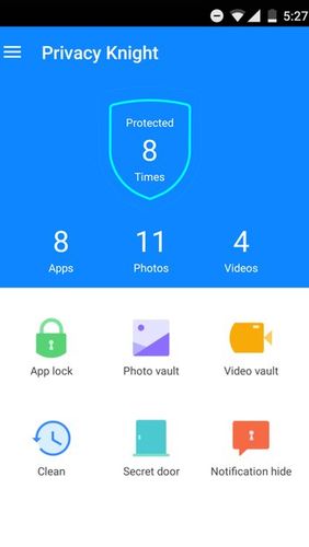 Privacy knight - Privacy applock, vault, hide apps screenshot.