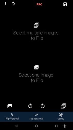 Flip image - Mirror image (Rotate images) screenshot.
