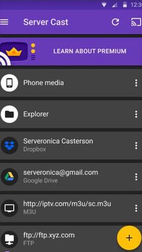 Server cast - Videos to Chromecast/DLNA/Roku screenshot.