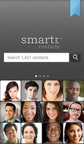 Smartr contacts screenshot.