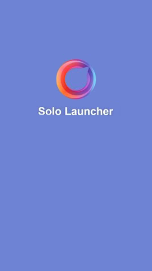 Solo Launcher screenshot.