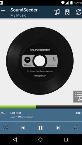 SoundSeeder screenshot.
