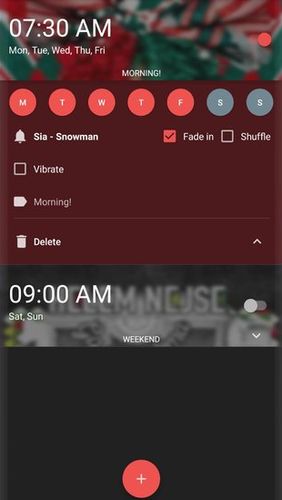 SpotOn: Alarm clock for YouTube screenshot.