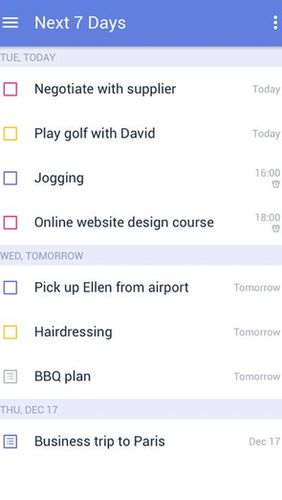 TickTick: To do list with reminder, Day planner screenshot.