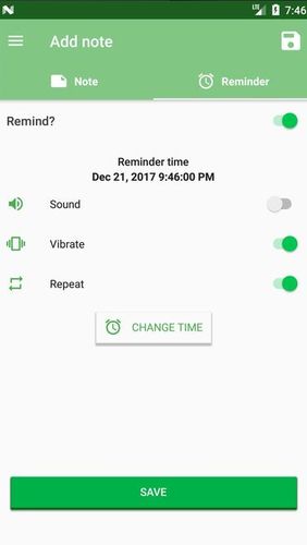 Voice notes - Quick recording of ideas screenshot.