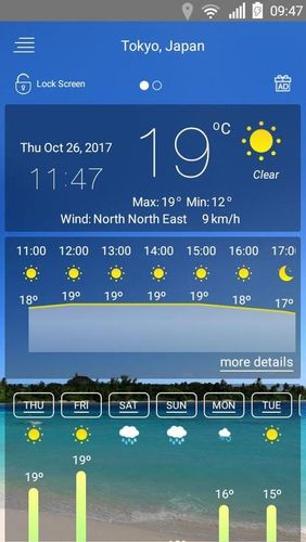 Weather Forecast by smart-pro screenshot.