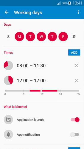 AppBlock: Stay Focused screenshot.