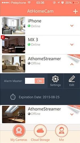AtHome camera: Home security screenshot.