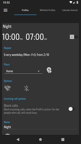 Do not disturb - Call blocker screenshot.