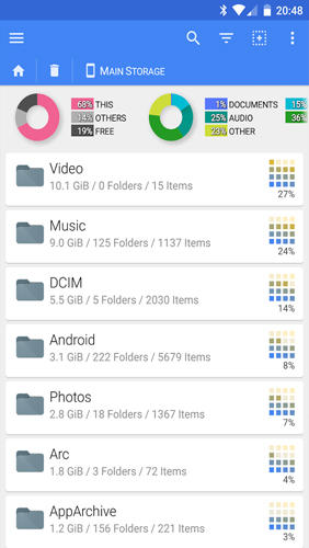 File Explorer FX screenshot.