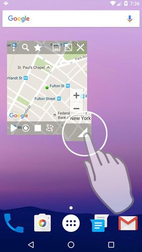 Floater: Fake GPS location screenshot.