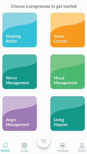 InnerHour - Self help for anxiety & depression screenshot.