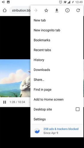 Kiwi browser - Fast & quiet screenshot.