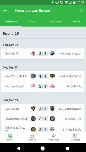Onefootball - Live soccer scores screenshot.