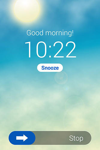 Sleep cycle: Alarm clock screenshot.