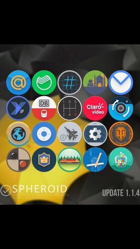 Spheroid icon screenshot.
