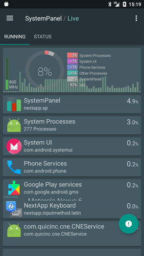 System Panel 2 screenshot.