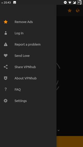 VPNhub - Secure, private, fast & unlimited VPN screenshot.
