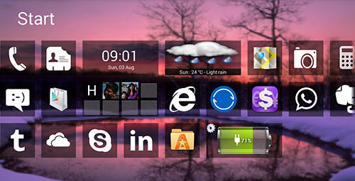 Windows 8+ launcher screenshot.
