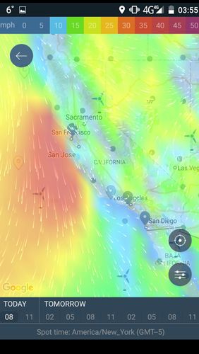WINDY: Wind forecast & marine weather screenshot.