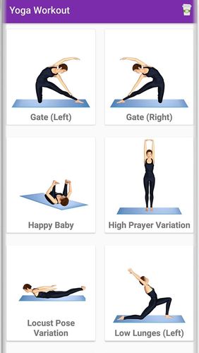 Yoga workout - Daily yoga screenshot.
