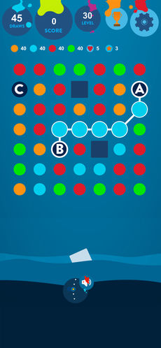 Free Blob - Dots Challenge - download for iPhone, iPad and iPod.