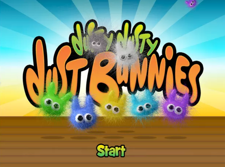 Game Dusty Dusty Dust Bunnies for iPhone free download.