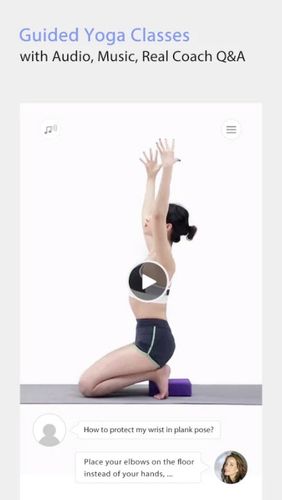 Daily yoga screenshot.