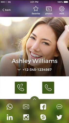 Eyecon: Caller ID, calls, dialer & contacts book screenshot.