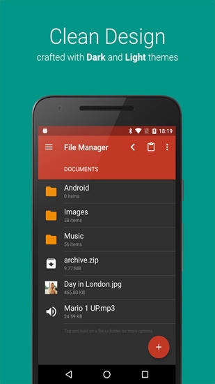 File Manager screenshot.