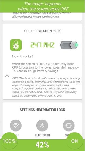 Hibernate - Real battery saver screenshot.
