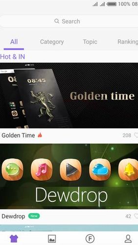 HiOS launcher - Wallpaper, theme, cool and smart screenshot.