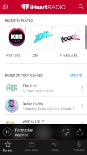 iHeartRadio - Free music, radio & podcasts screenshot.