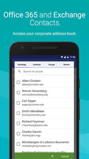Mail App: Aqua screenshot.