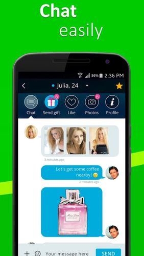 Meet4U - chat, love, singles screenshot.