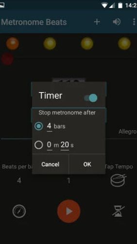 Metronome Beats screenshot.