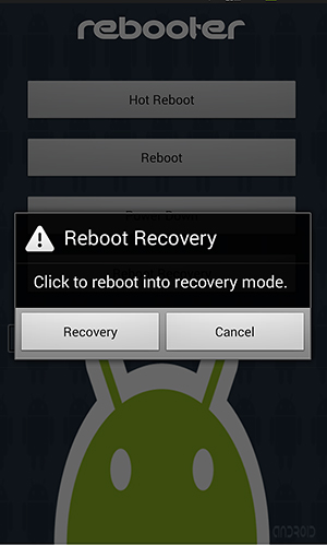 Rebooter screenshot.