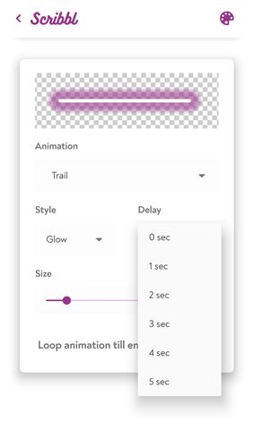 Scribbl - Scribble animation effect for your pics screenshot.