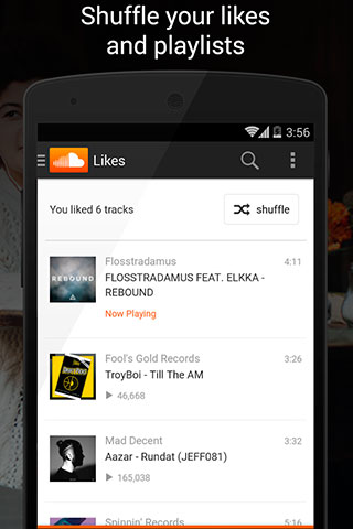 SoundCloud - Music and Audio screenshot.