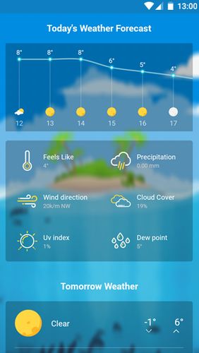 Weather Wiz: Accurate weather forecast & widgets screenshot.