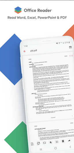 Download Office Reader - Word, Excel, PowerPoint & PDF - free Android 7.0 app for phones and tablets.