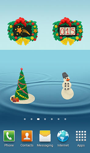 KM Christmas countdown widgets screenshot.