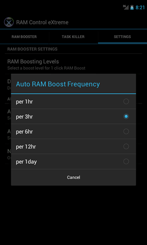 RAM: Control eXtreme screenshot.
