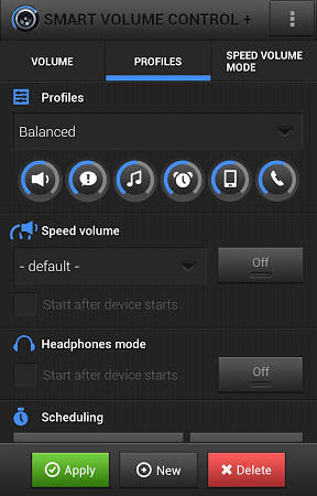 Smart volume control+ screenshot.
