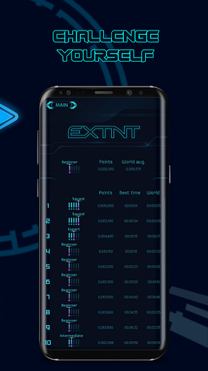 Gameplay of the Extnt - Maze Puzzle Game for Android phone or tablet.